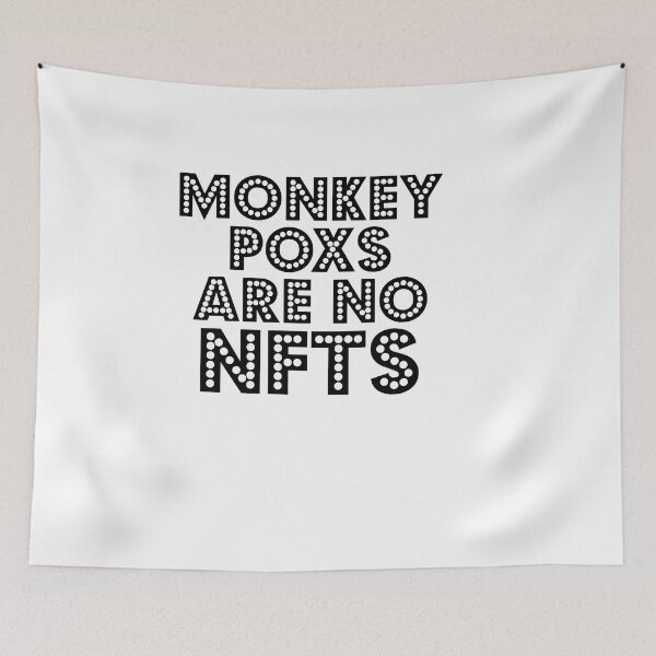 Item preview, Monkeypox are not nfts designed and sold by lang-popart.