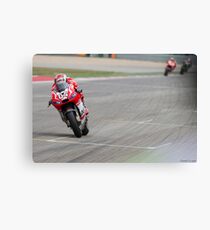 Andrea Dovizioso at Circuit Of The Americas 2014 Canvas Print