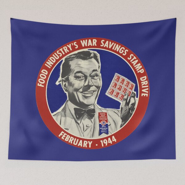 Item preview, Food Industry's War Savings Stamp Drive designed and sold by Luke Mckinstry.