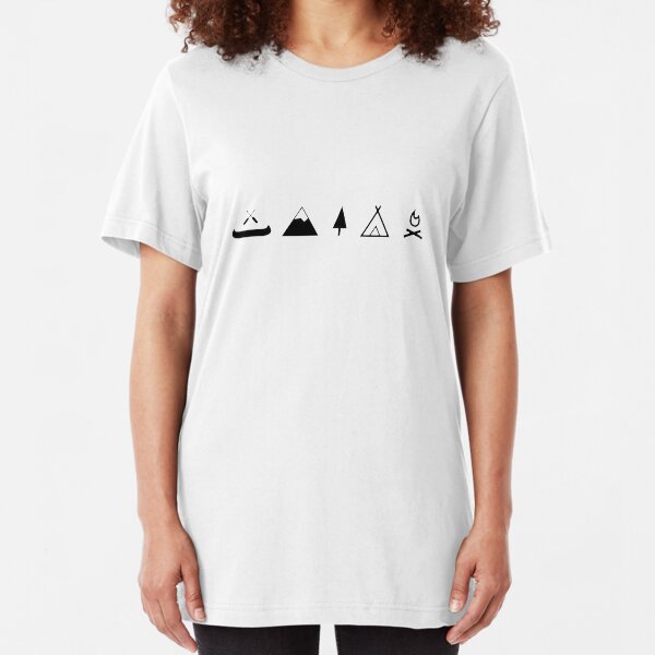 My Summer Adventure Slim Fit T-Shirt