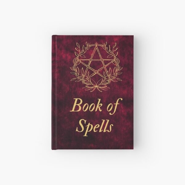 Red Velvet Book of Spells Hardcover Journal