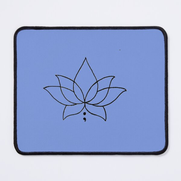 Item preview, Lotus Flowe Semi Colon  designed and sold by EvelyneHeuer.