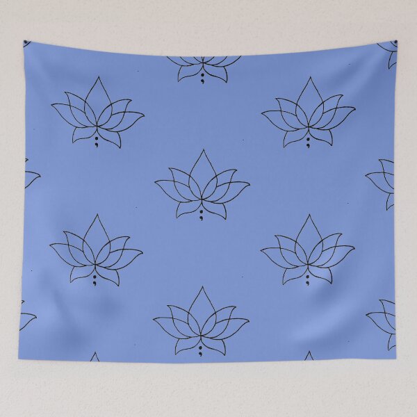 Item preview, Lotus Flowe Semi Colon  designed and sold by EvelyneHeuer.