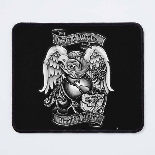 Item preview, marine t front logo black designed and sold by aryagiri.