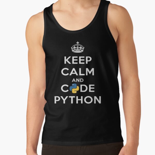 Item preview, Keep Calm And Code Python designed and sold by JuxNdx.