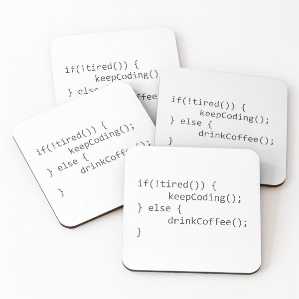 Item preview, Keep Coding Funny Coder designed and sold by JuxNdx.