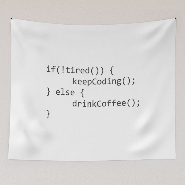 Item preview, Keep Coding Funny Coder designed and sold by JuxNdx.
