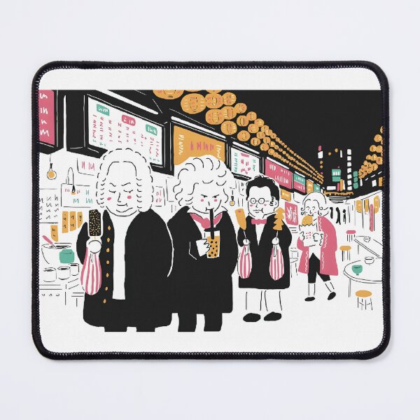 Item preview, Mozart Schubert Beethoven Bach  designed and sold by vivalarevolucio.