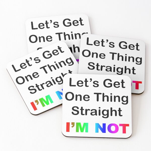Item preview, Let's Get One Thing Straight...I'm Not designed and sold by Chris  Bradshaw.