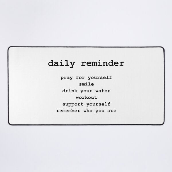 Item preview, Daily reminder  designed and sold by Ayujinar.