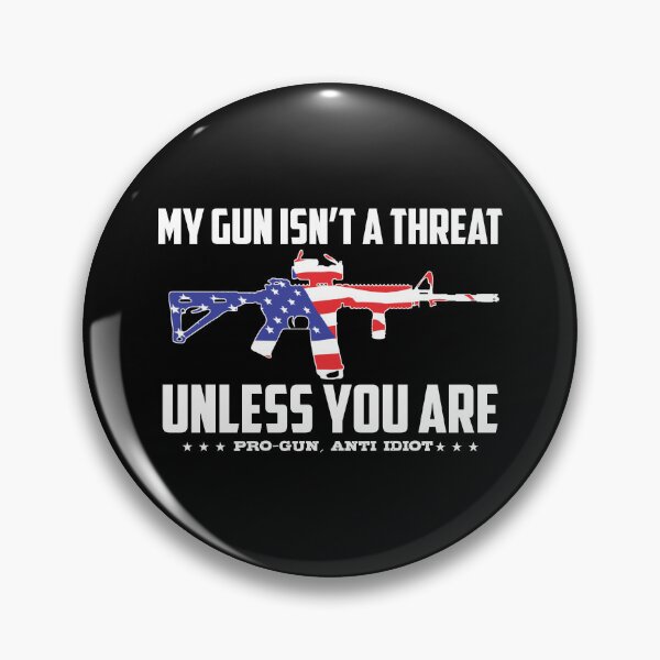 Artikelvorschau, Pro Gun Anti-Idiot entworfen und verkauft von FanaticTee.
