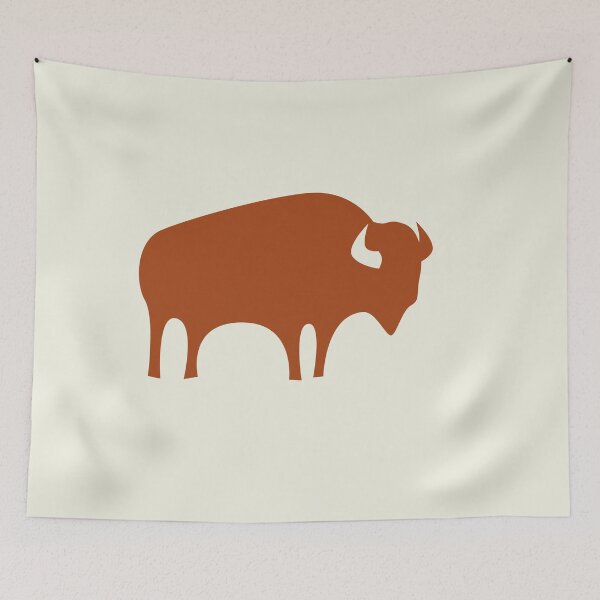 Item preview, Bison Tatonka Buffalo - Brown designed and sold by DOODL.