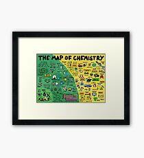 The Map of Chemistry Framed Print