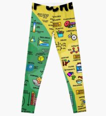 Die Karte der Chemie Leggings