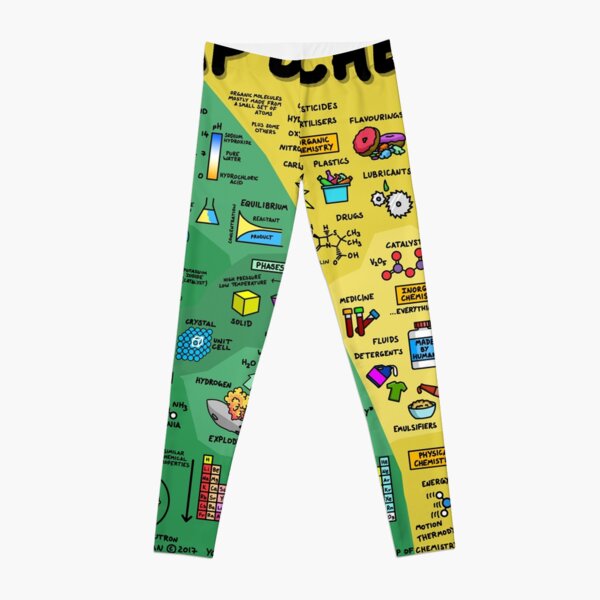 The Map of Mathematics Leggings for Sale by DominicWalliman