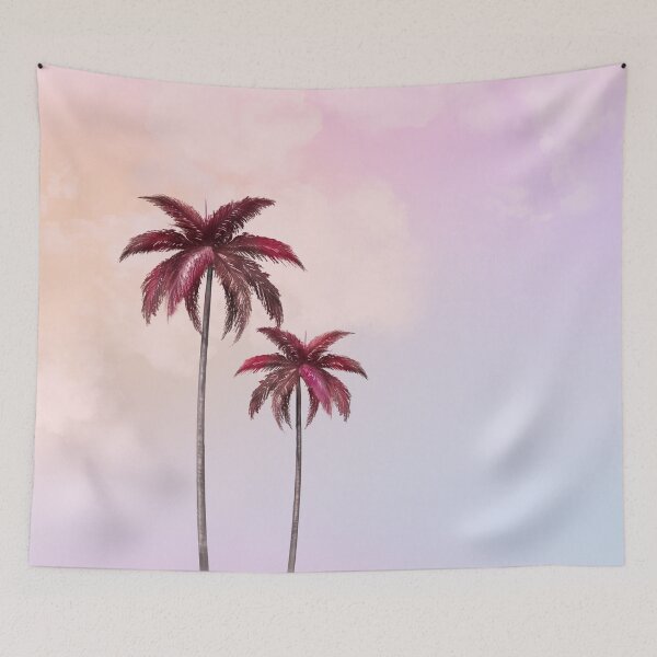 Item preview, Palm Tree Purple Sky designed and sold by Unaiza Khalid.
