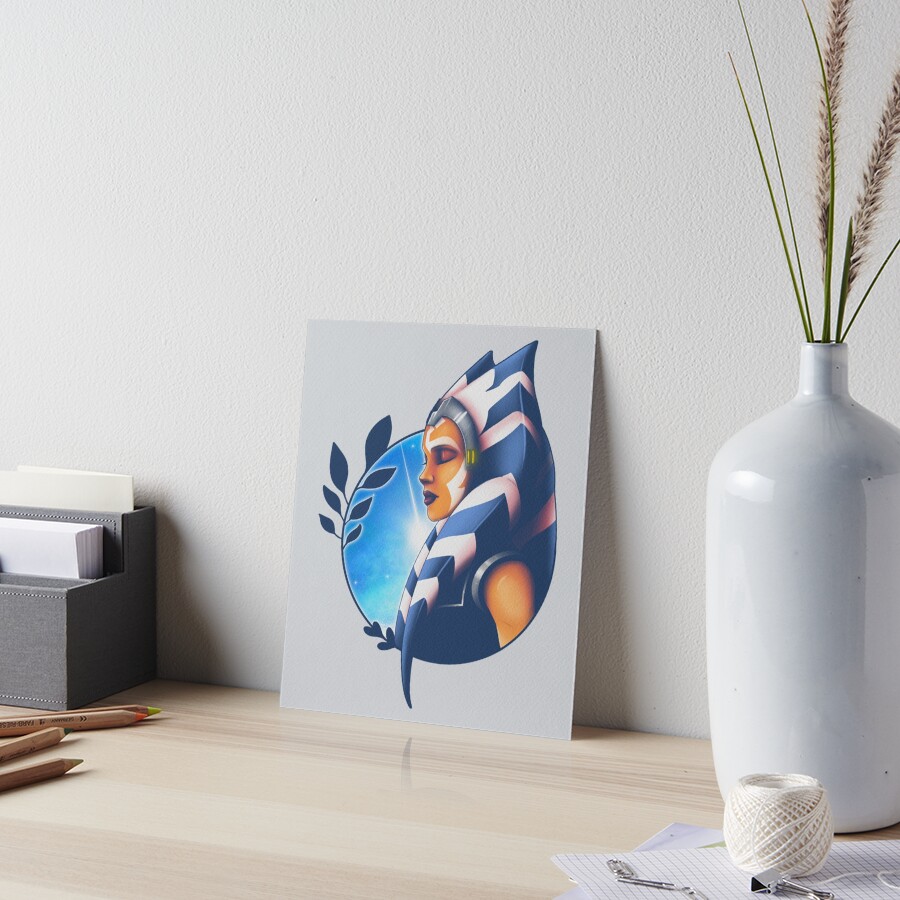 "Ahsoka tano" Art Board Print for Sale by Samazazon Redbubble