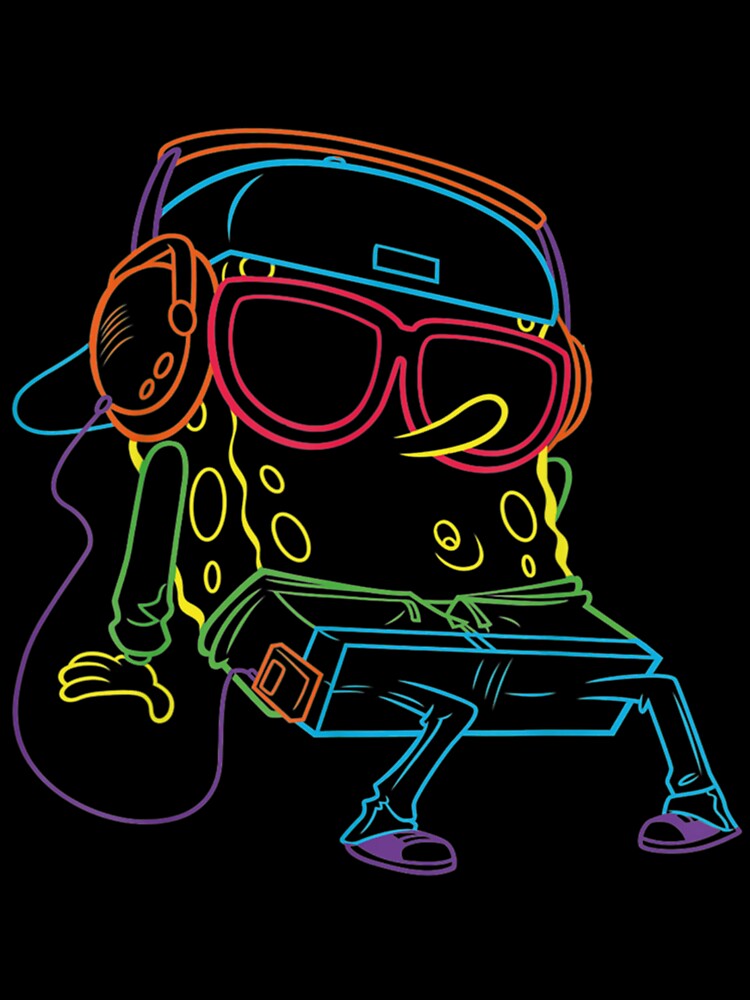 Spongebob SquarePants Hip Hop T-Shirt Spongebob SquarePants Hip Hop T-Shirt