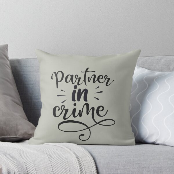 Item preview, Partners in Crime, Matching Couple Love designed and sold by Jessica Henry.