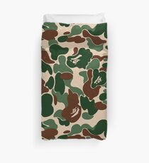 Bape Ape Camo Duvet Cover