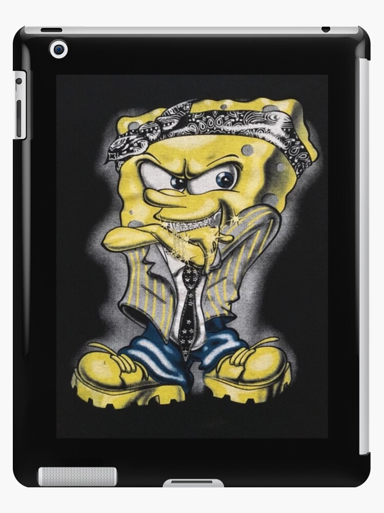 Gangster spongebob 2  iPad Case & Skin for Sale by KrisLouDes