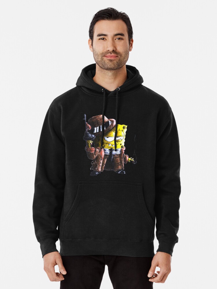 Hoodie for Sale mit Gangster SpongeBob mit Waffe von KrisLouDes Redbubble