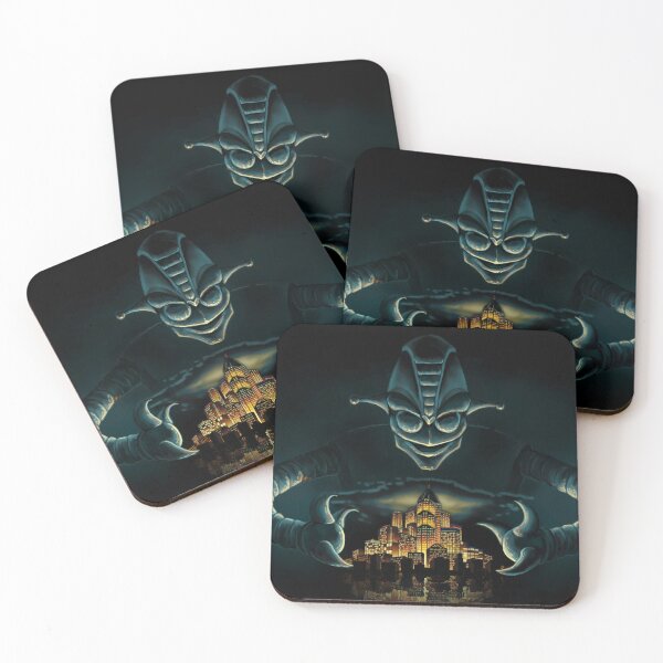 Darkness Looms Coasters (Set of 4)