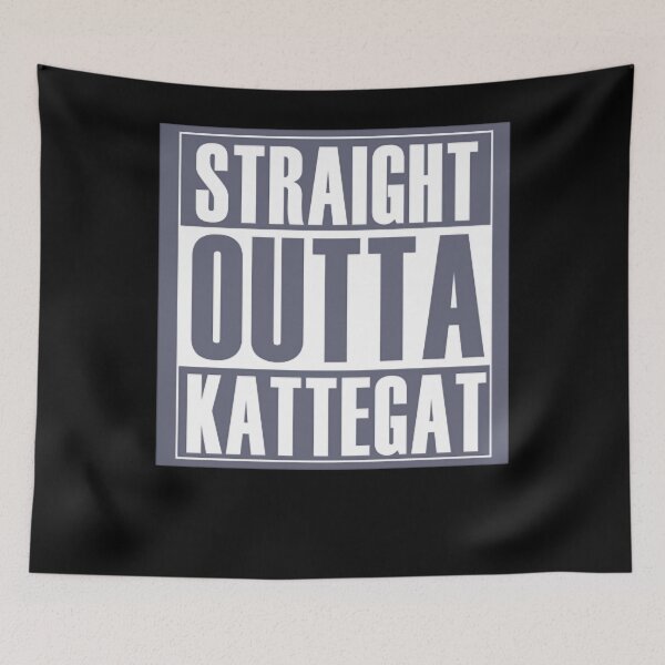 Item preview, Mens Womens Straight Outta Kattegat Purple Vintage Retro designed and sold by FritschDomingo.