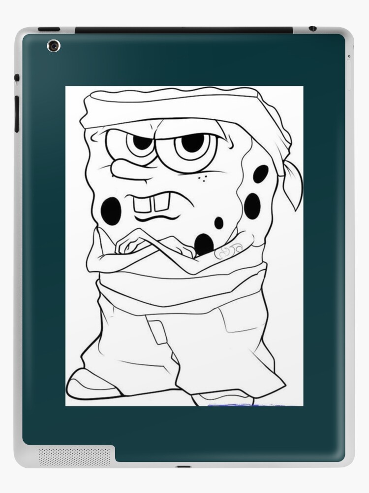 Spongebob Gangster  iPad Case & Skin for Sale by KrisLouDes