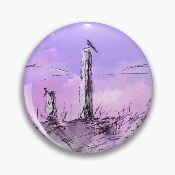 Bird on a standing store Pin