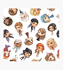 Chibi ACOTAR Photographic Print