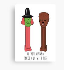 Do You Wanna Make Out With Me? Canvas Print