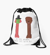 Do You Wanna Make Out With Me? Drawstring Bag