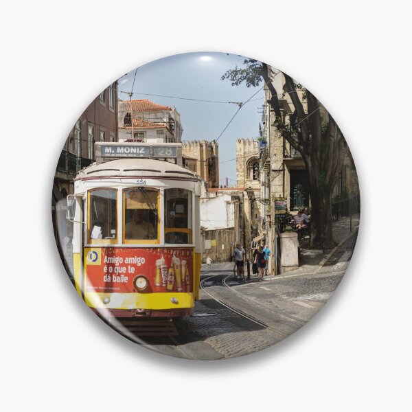 Item preview, Lisbon Tram in Alfama 01 designed and sold by Weston  Westmoreland.