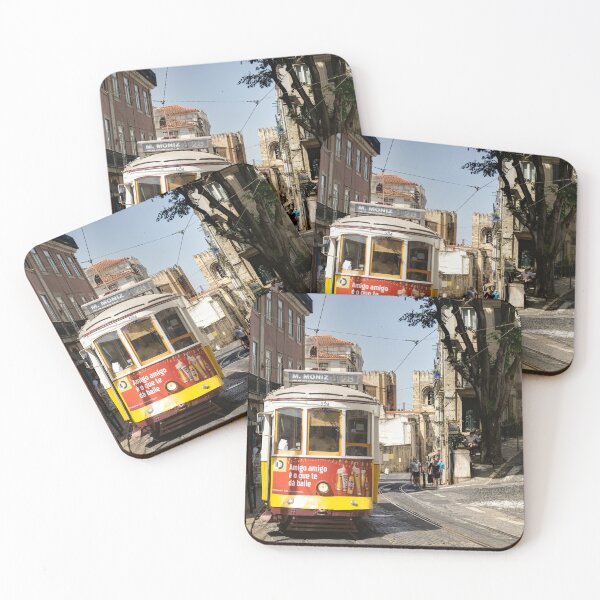 Item preview, Lisbon Tram in Alfama 01 designed and sold by Weston  Westmoreland.