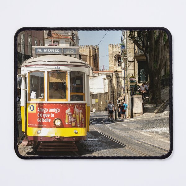Item preview, Lisbon Tram in Alfama 01 designed and sold by Weston Westmoreland.