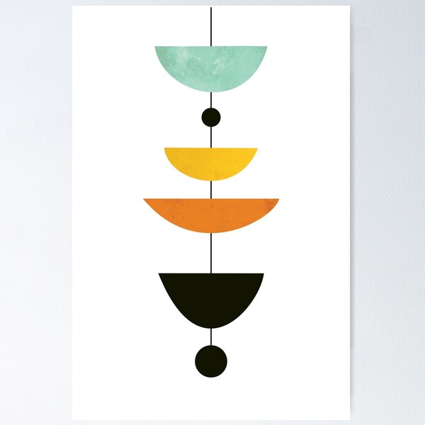 Item preview, Mid-Century Scandinavian Modern Print designed and sold by dreamprint.