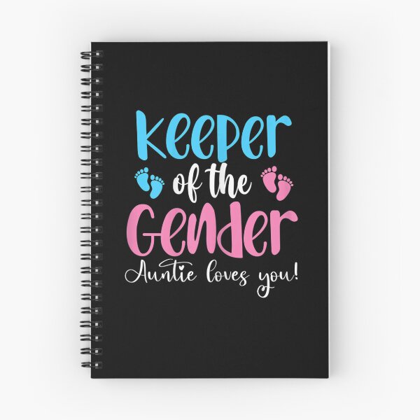 Artikelvorschau, Womens Keeper Of The Gender Tante – Gender Reveal Party Baby Shower entworfen und verkauft von AdonisShop.