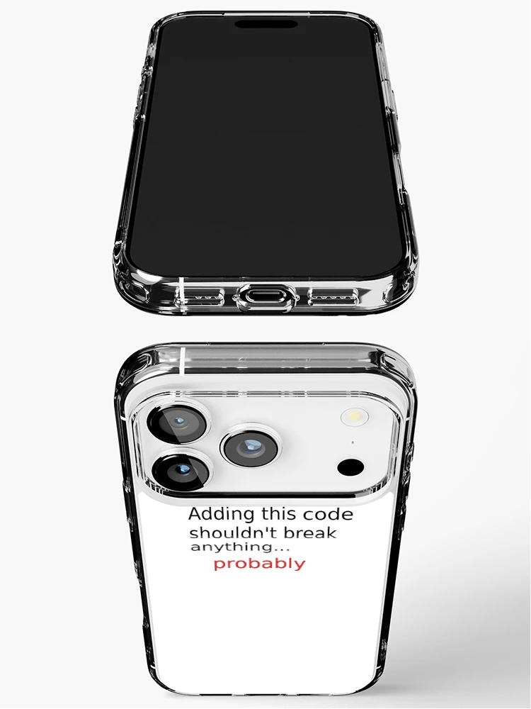 Thumbnail 3 of 5, iPhone Case, Adding code designed and sold by findingNull.