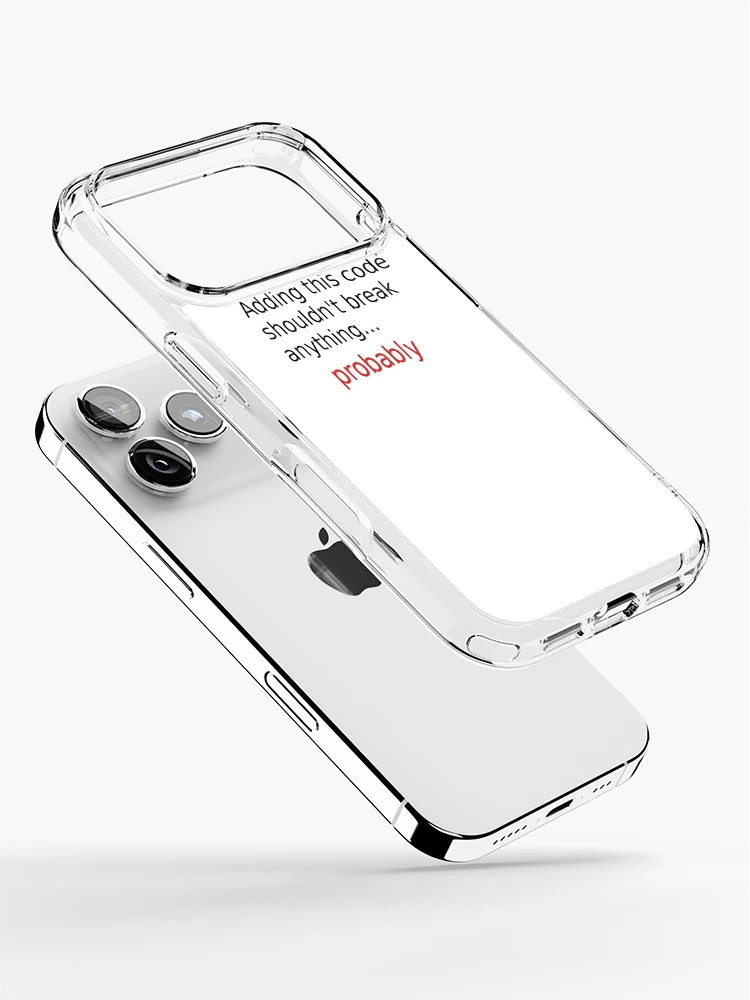 Thumbnail 2 of 5, iPhone Case, Adding code designed and sold by findingNull.