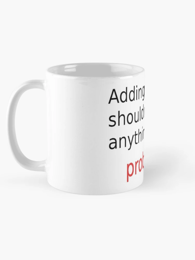 Thumbnail 5 of 6, Coffee Mug, Adding code designed and sold by findingNull.