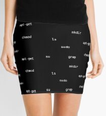 LinuxCommandsv1.1 Mini Skirt
