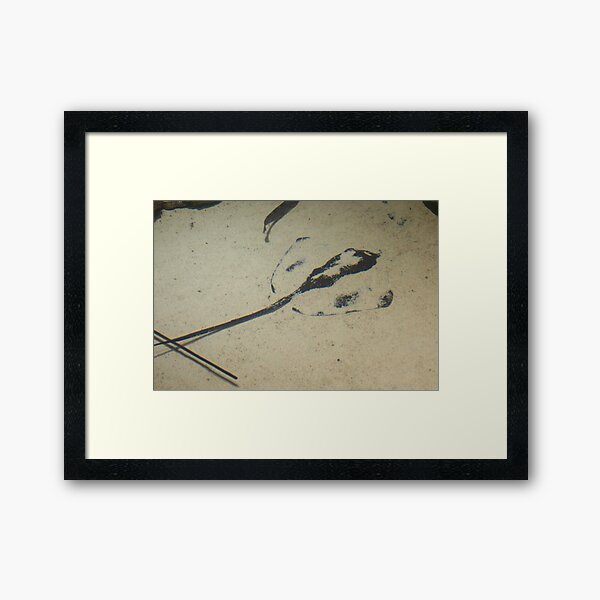 Do Not Disturb Framed Art Print