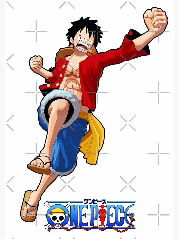 Téléchargement gratuit de Crying Monkey D. Luffy One Piece Sticker PNG