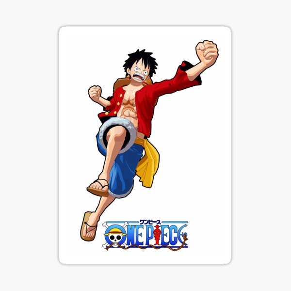 Monkey D. Luffy One Piece Characters Weatherproof Anime Sticker 6 Car  Decal