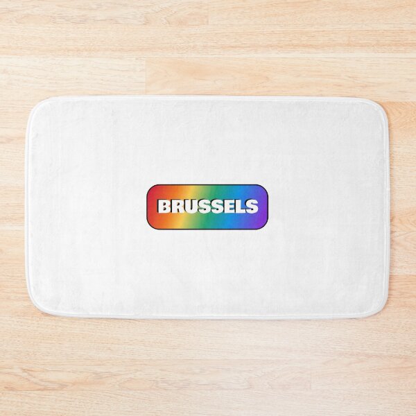 Item preview, BRUSSELS RAINBOW GAY PRIDE designed and sold by Inspirationmotivation.