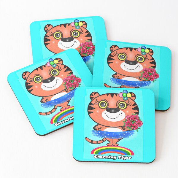 Item preview, Charming tiger  designed and sold by Shirley cute art .