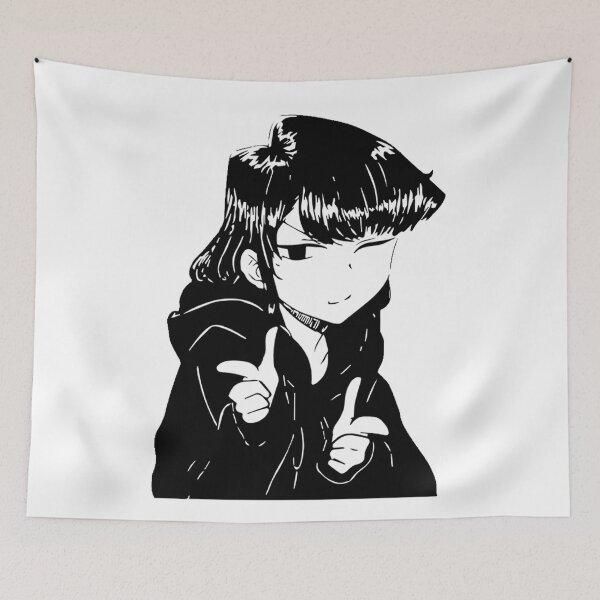 Item preview, Komi san Manga Potrait designed and sold by Weebo-worldd.