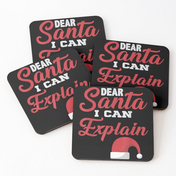 Item preview, Dear Santa I Can Explain T-Shirt designed and sold by AustenVolker.