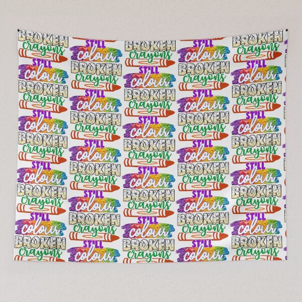 Item preview, Broken Crayons Still Colour designed and sold by PokyWoky.
